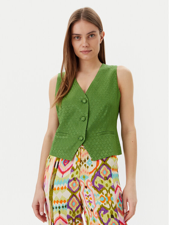 Жилет для костюма стандартный крой MS2502007 Lola Casademunt By Maite, зеленый
Жилет для костюма стандартный крой MS2502007 Lola Casademunt By Maite, зеленый