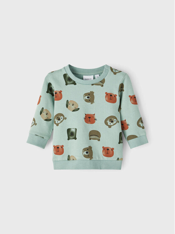 Толстовка обычного кроя Name It, зеленый
Толстовка обычного кроя Name It, зеленый