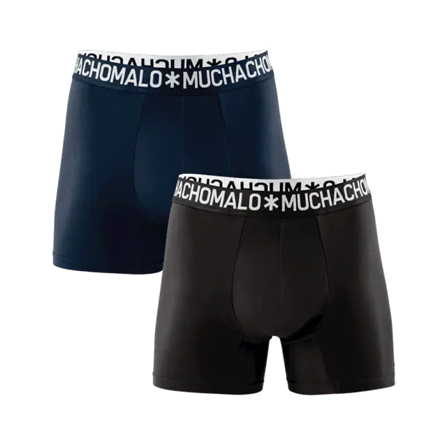 Мужские боксеры – 2 шт – мужские трусы Muchachomalo, черный
Мужские боксеры – 2 шт – мужские трусы Muchachomalo, черный
