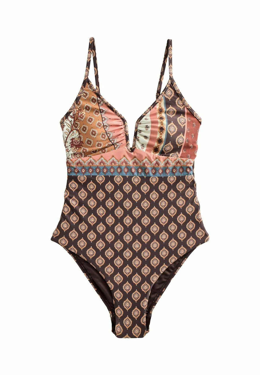 Купальник Next Swimsuit, Chocolate Brown Woodblock/Brown
Купальник Next Swimsuit, Chocolate Brown Woodblock/Brown
