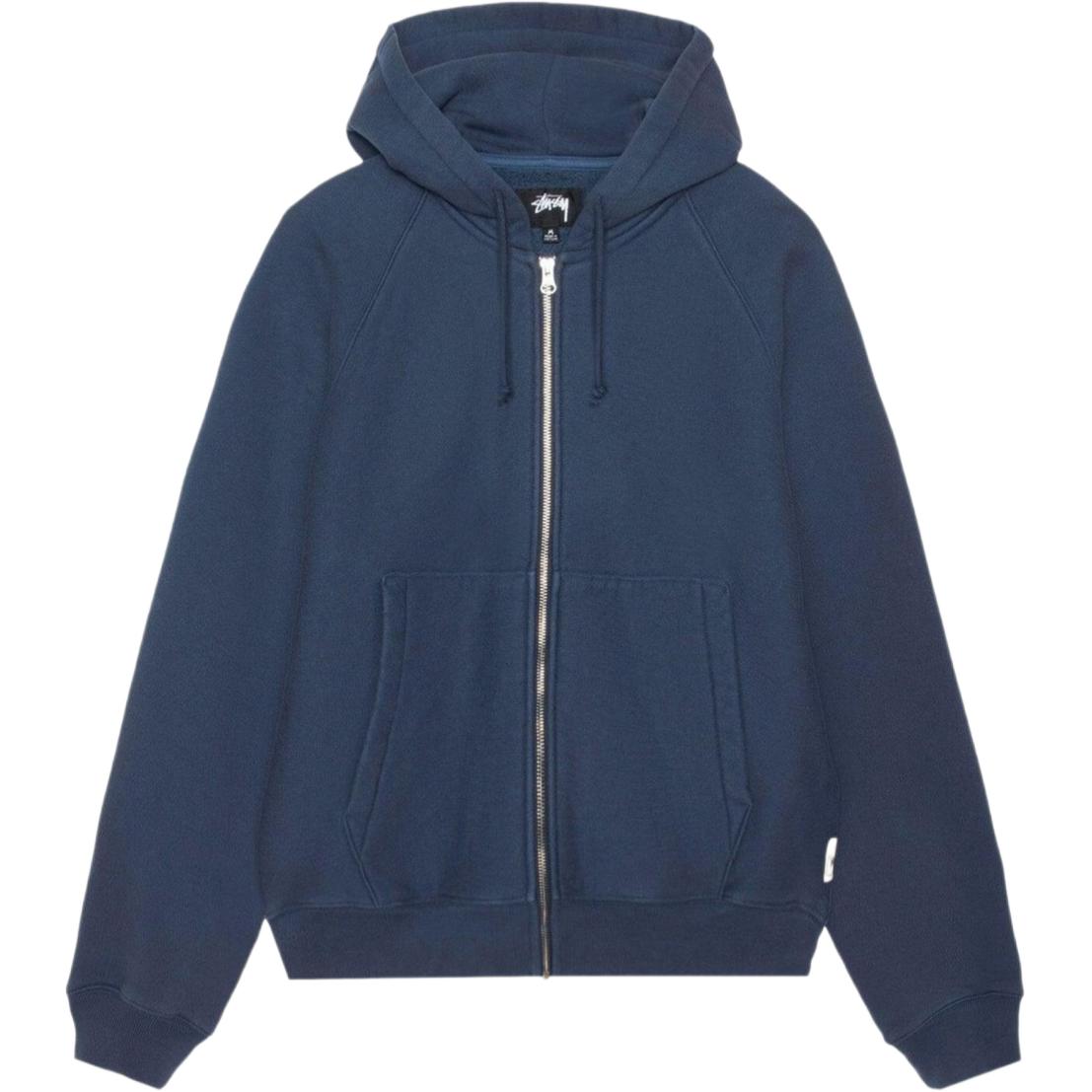 Худи с молнией реглан Stussy, синий
Худи с молнией реглан Stussy, синий