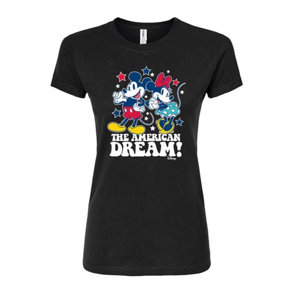 Футболка приталенная Mickey & Minnie Mouse Juniors "Американская мечта" Disney, черный
Футболка приталенная Mickey & Minnie Mouse Juniors "Американская мечта" Disney, черный