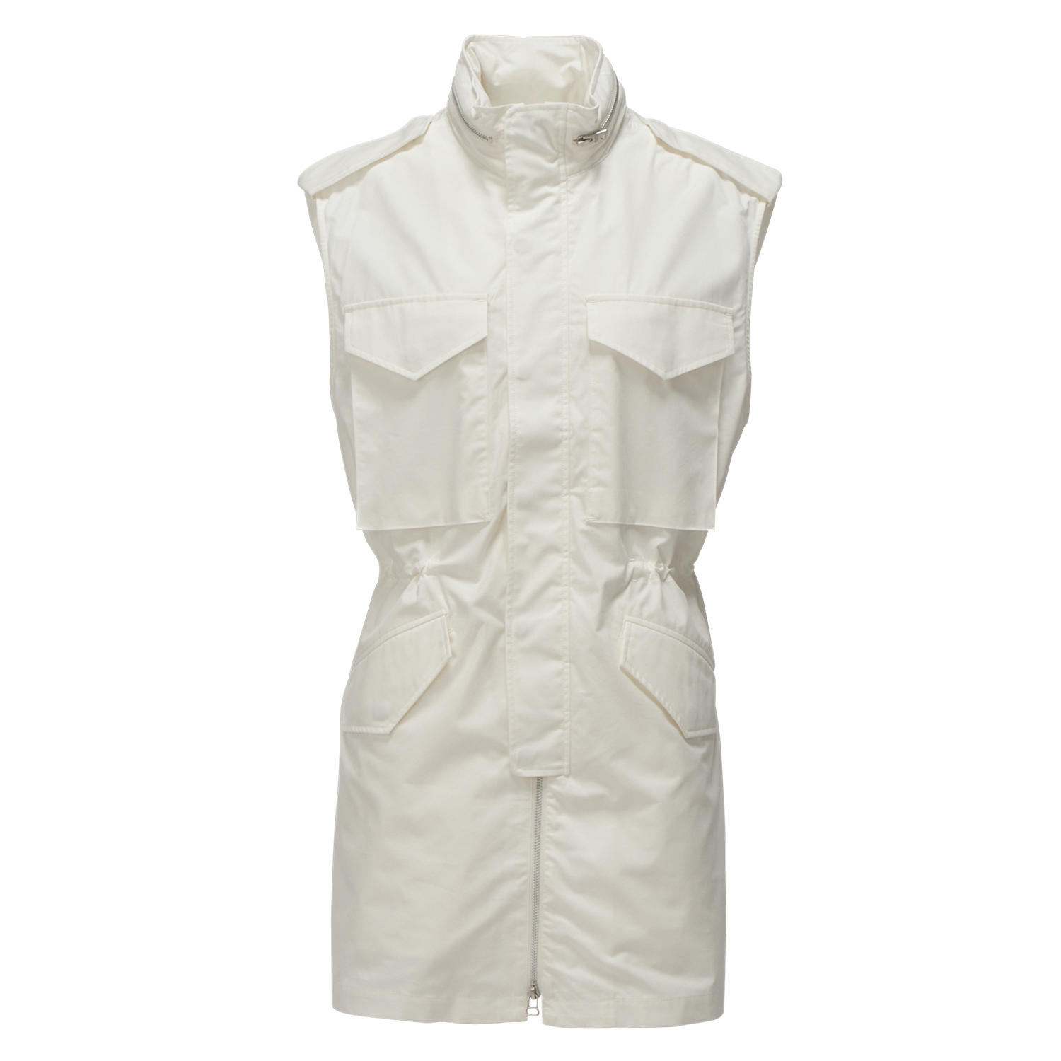 Onitsuka Tiger Женское белое платье без рукавов
Onitsuka Tiger Женское белое платье без рукавов