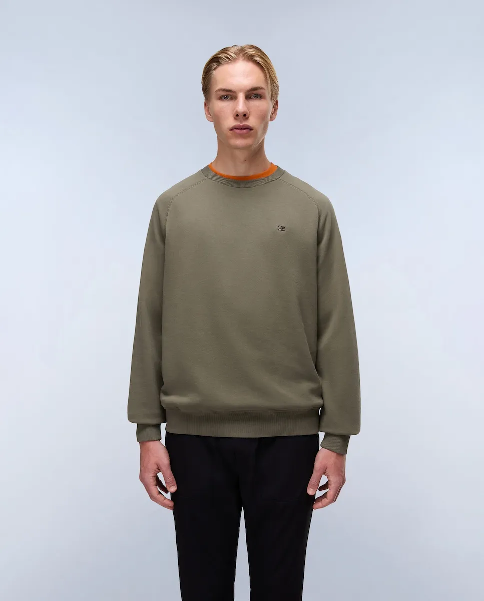 Мужская толстовка с круглым вырезом зеленого цвета Napapijri
Мужская толстовка с круглым вырезом зеленого цвета Napapijri