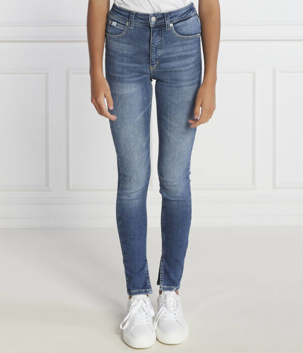 Джинсы женские Calvin Klein Jeans супер скинни с высокой посадкой, синий
Джинсы женские Calvin Klein Jeans супер скинни с высокой посадкой, синий