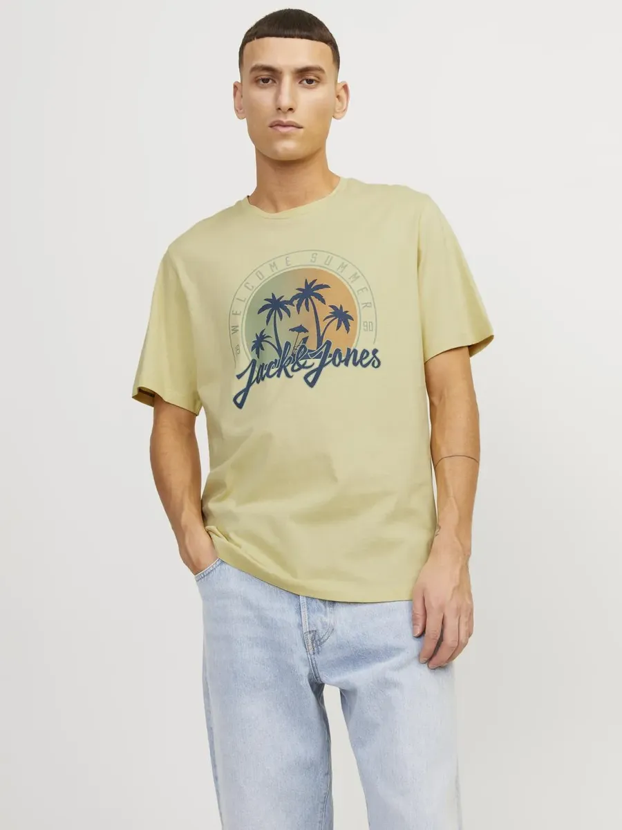 Рубашка с короткими рукавами Jack & Jones "JJSUMMER VIBE TEE SS CREW NECK LN", цвет French Vanilla
Рубашка с короткими рукавами Jack & Jones "JJSUMMER VIBE TEE SS CREW NECK LN", цвет French Vanilla