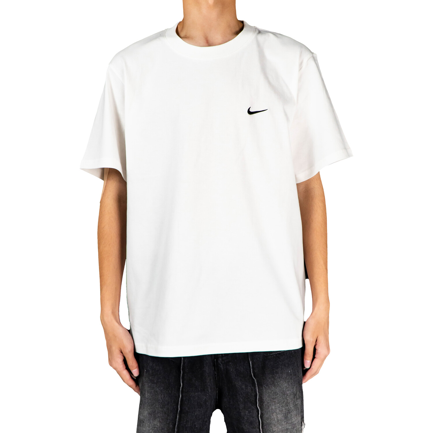 Футболка унисекс белая Nike, белый 
Футболка унисекс белая Nike, белый
