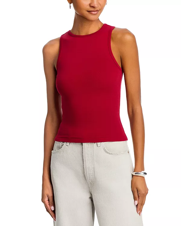 Майка с высоким воротником Re/Done, красный
Майка с высоким воротником Re/Done, красный