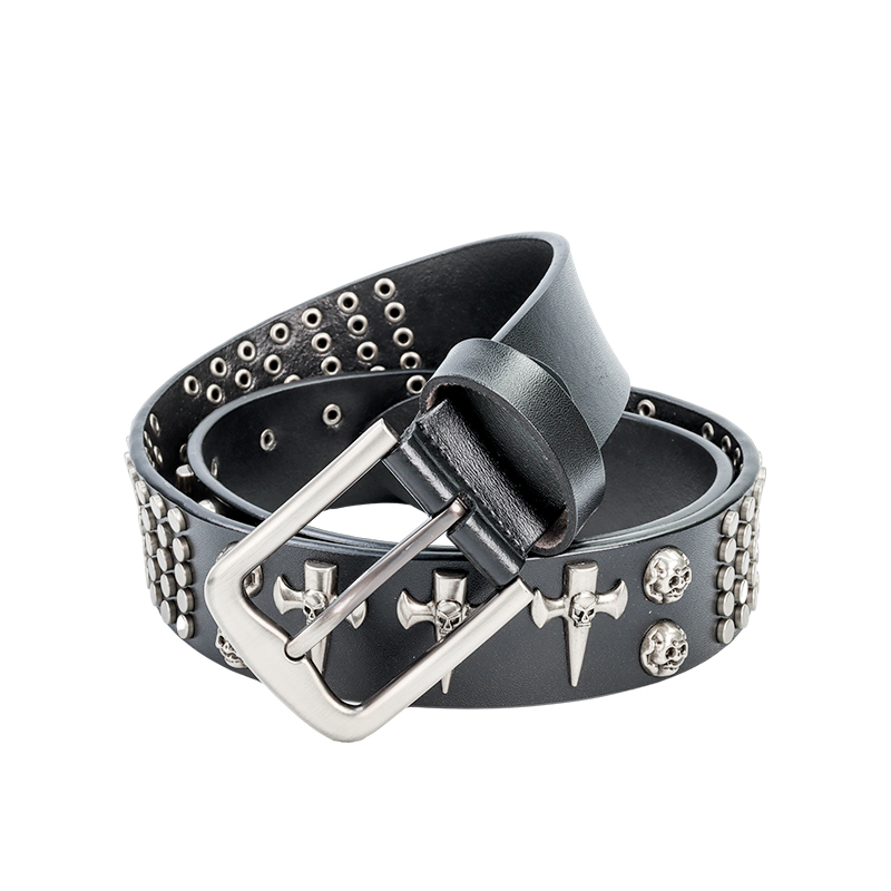 Кожаный ремень мужской из натуральной кожи шириной 3,8 см NINE NAIL
Кожаный ремень мужской из натуральной кожи шириной 3,8 см NINE NAIL