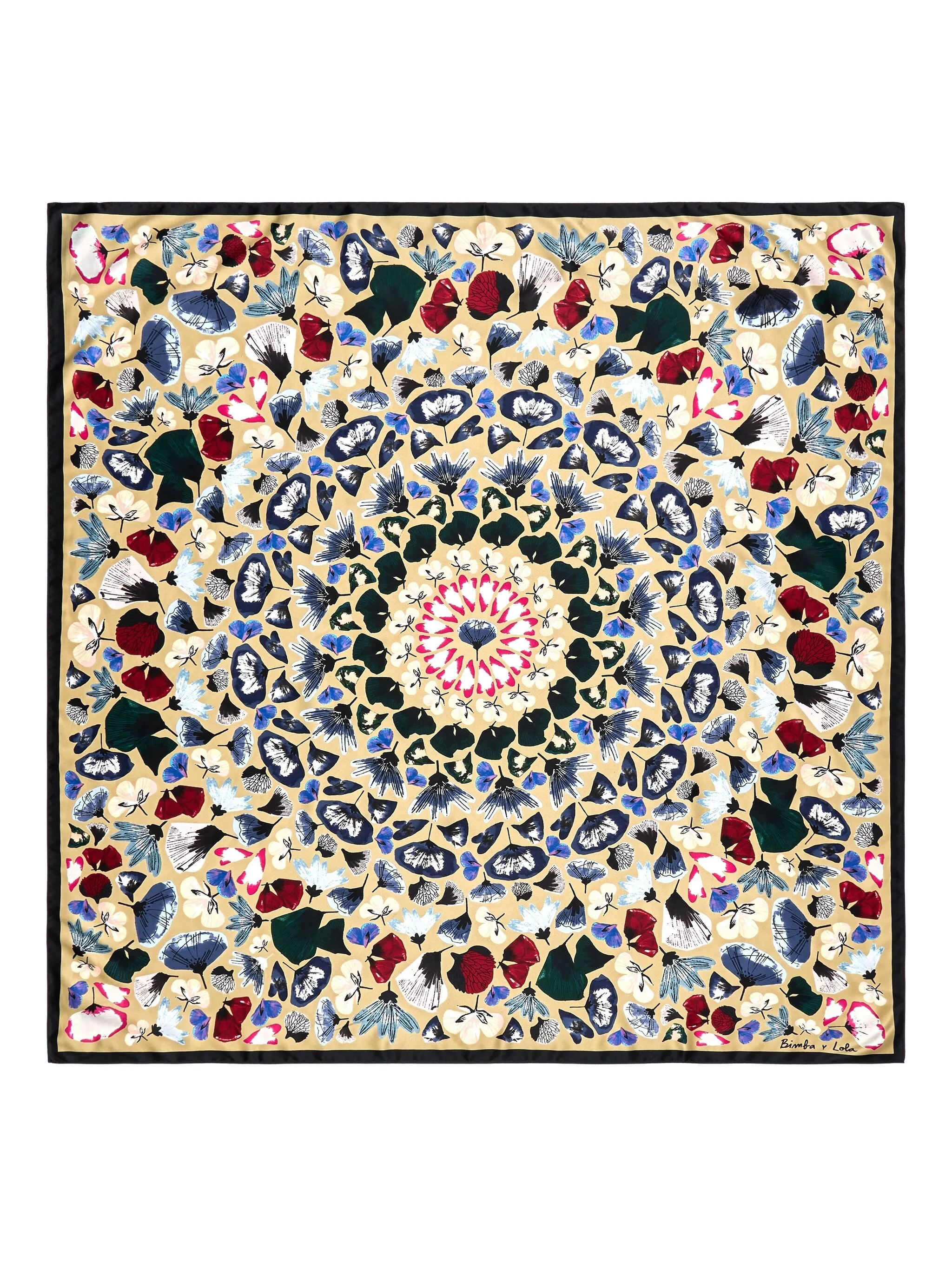 Шарф с цветочным принтом Bimba Y Lola, бежевый
Шарф с цветочным принтом Bimba Y Lola, бежевый