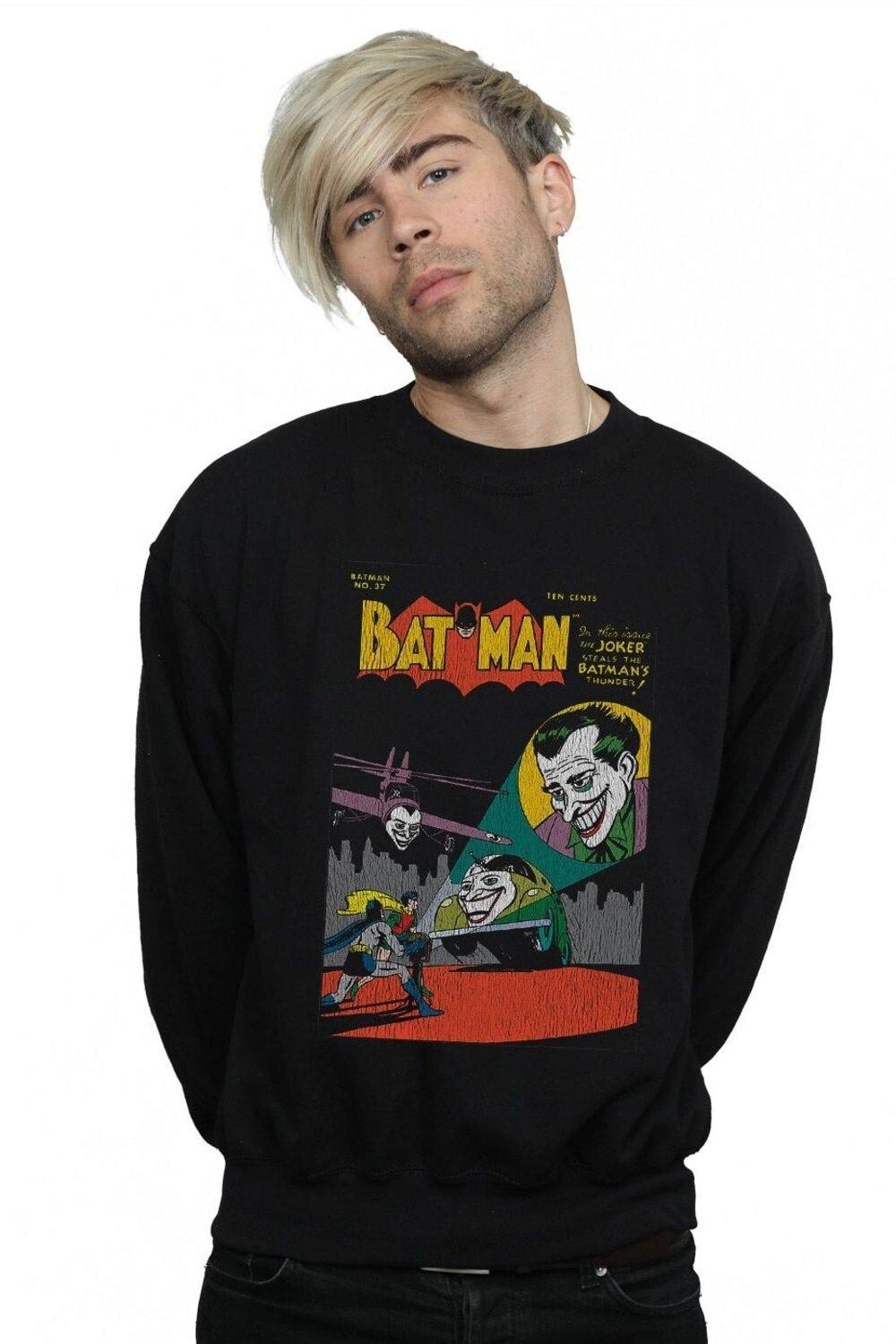 Толстовка с чехлом «Бэтмен № 37» DC Comics, черный
Толстовка с чехлом «Бэтмен № 37» DC Comics, черный
