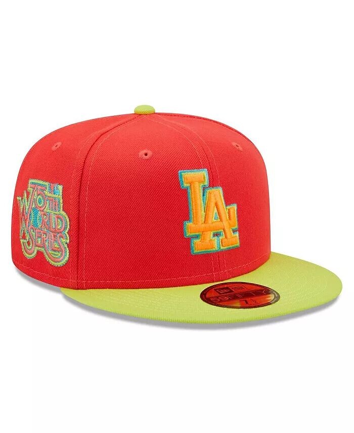 Мужская красная, неоново-зеленая шляпа Los Angeles Dodgers 1978 World Series Lava Highlighter Combo 59FIFTY New Era
Мужская красная, неоново-зеленая шляпа Los Angeles Dodgers 1978 World Series Lava Highlighter Combo 59FIFTY New Era