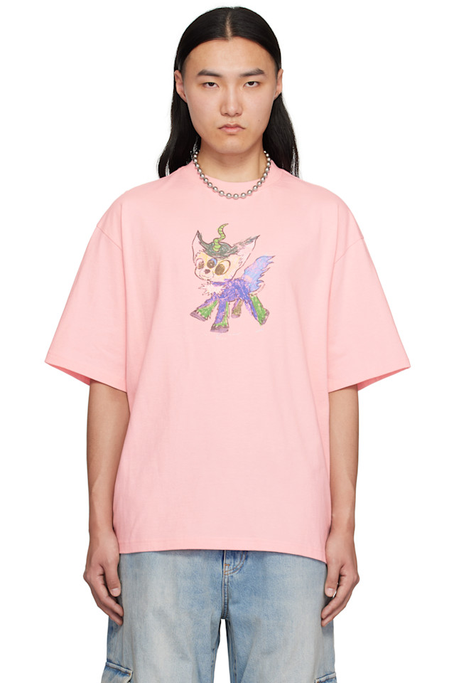 Футболка с рисунком монстра Jeff We11Done, розовый
Футболка с рисунком монстра Jeff We11Done, розовый