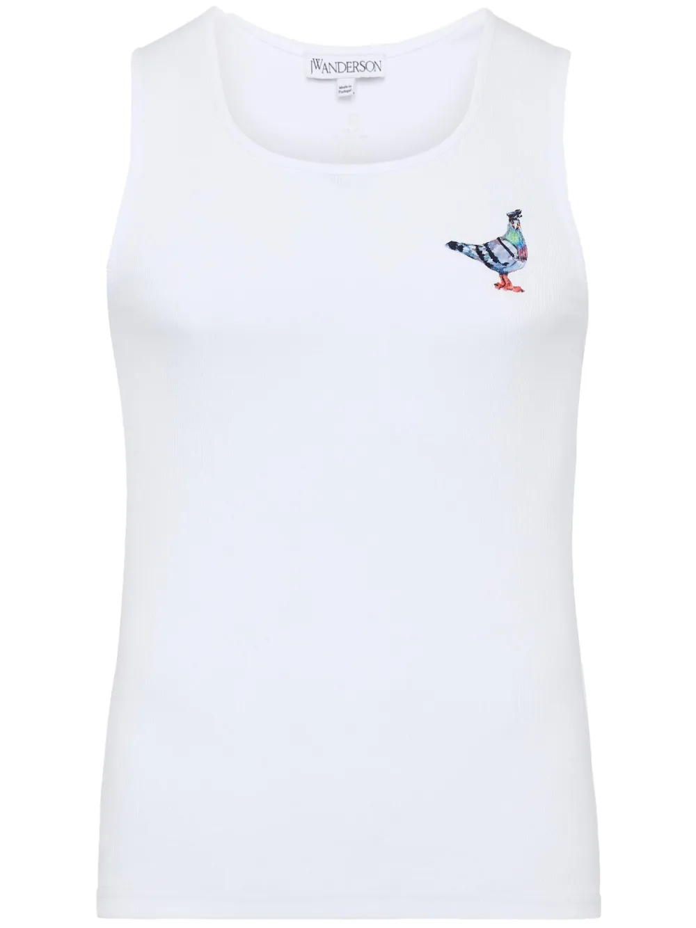 Топ Pigeon из джерси JW ANDERSON, белый
Топ Pigeon из джерси JW ANDERSON, белый