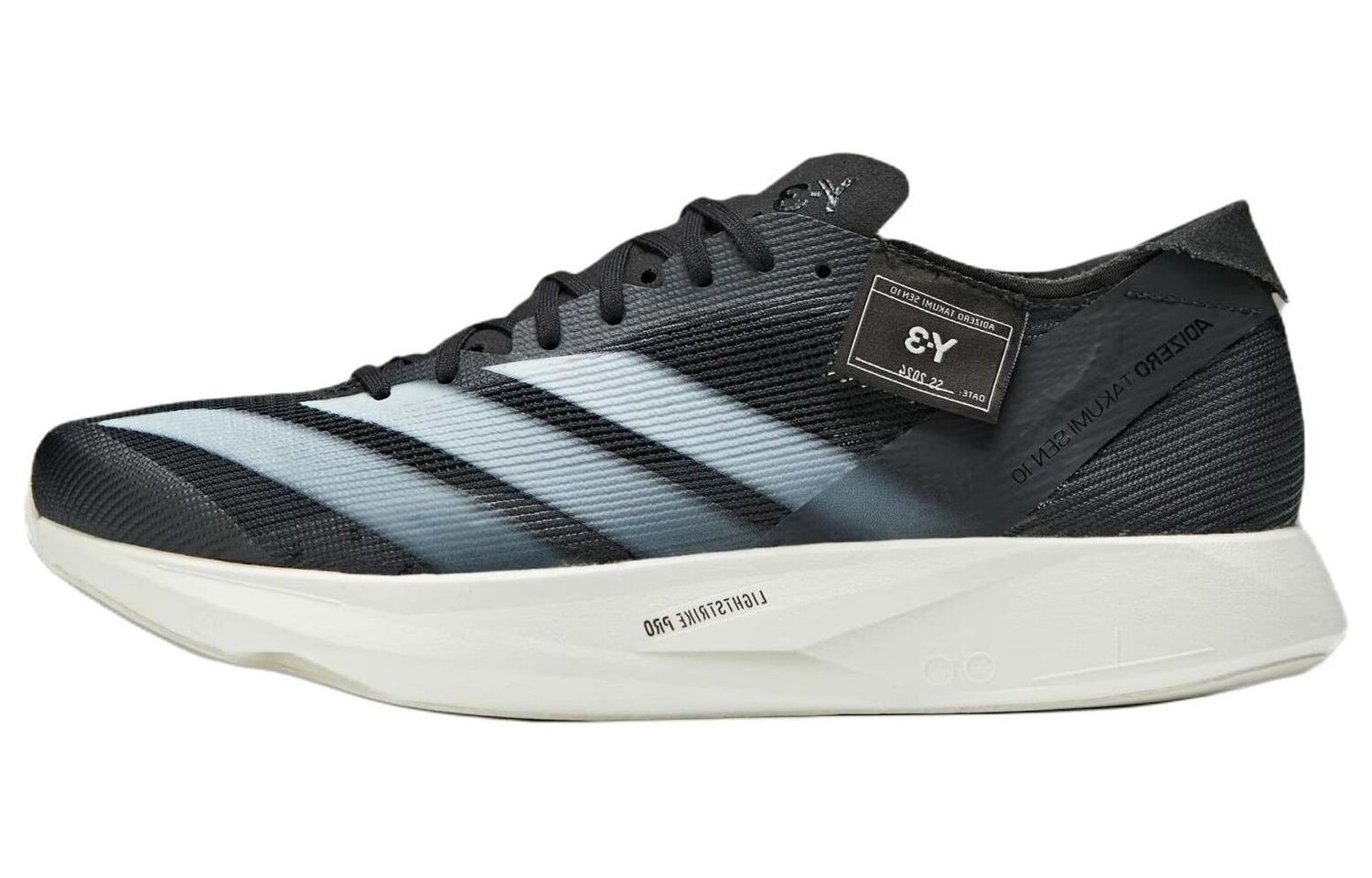 Кроссовки adidas Y-3 Takumi Sen 10 Black Off White, черный 
Кроссовки adidas Y-3 Takumi Sen 10 Black Off White, черный