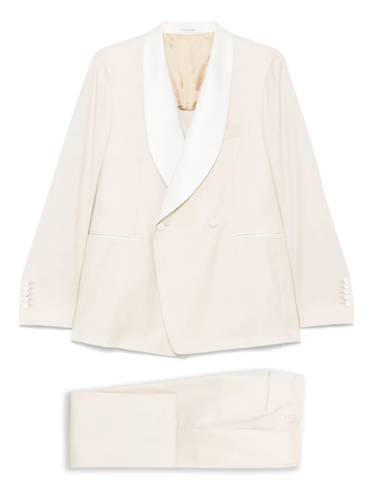 Двубортный костюм Tagliatore, нейтральный
Двубортный костюм Tagliatore, нейтральный