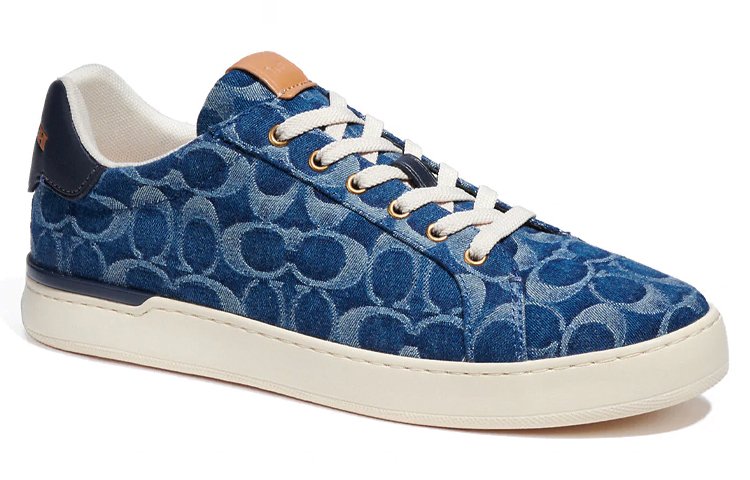 Низкие стильные скейтерские кроссовки мужские синие COACH
Низкие стильные скейтерские кроссовки мужские синие COACH