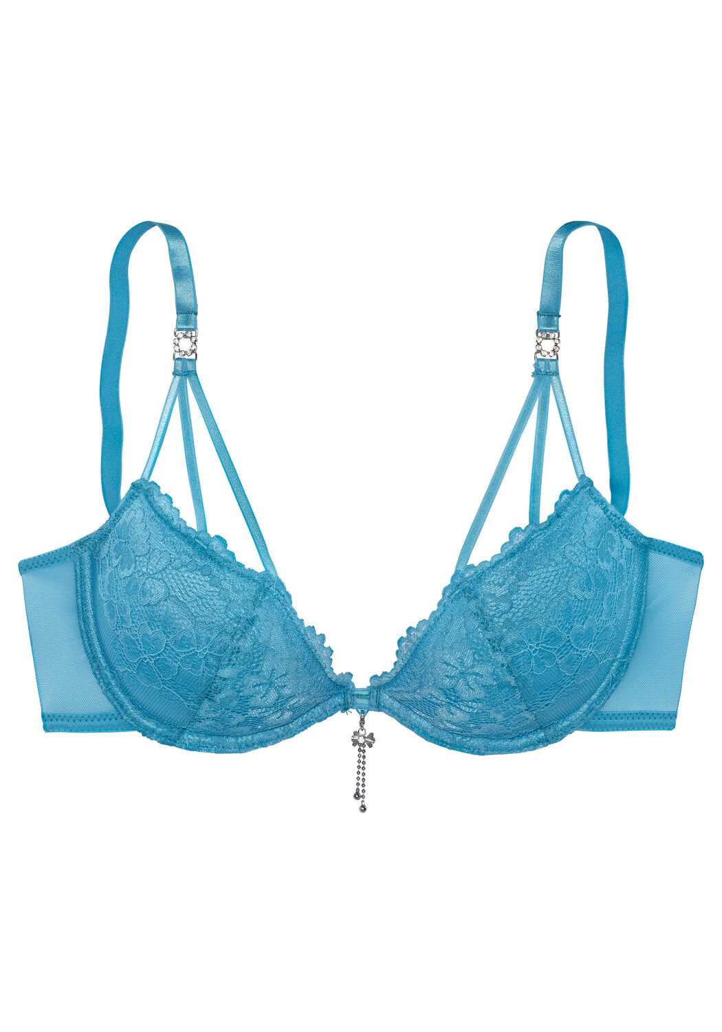 Бюстгальтер пуш ап LASCANA, бирюзовый
Бюстгальтер пуш ап LASCANA, бирюзовый