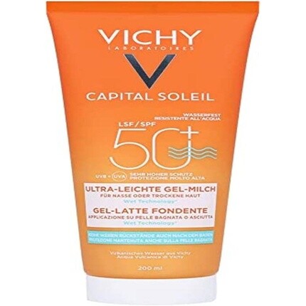 Ideal Soleil Ультра-тающий молочный гель Spf 50 200мл, Vichy
Ideal Soleil Ультра-тающий молочный гель Spf 50 200мл, Vichy