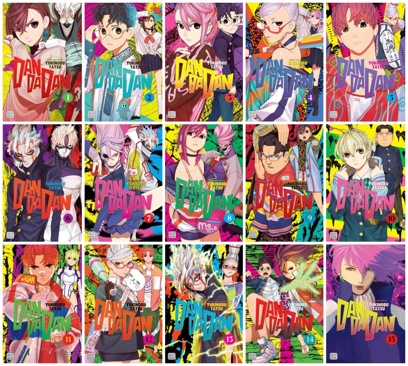 Dandadan Manga Series 15-Book Ultimate Complete Collection Set (Vol.1 to Vol.15) - Supernatural Sci-Fi Action Comedy Adventure (Simon &Schuster)
Dandadan Manga Series 15-Book Ultimate Complete Collection Set (Vol.1 to Vol.15) - Supernatural Sci-Fi Action Comedy Adventure (Simon &Schuster)