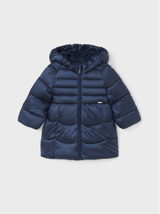 Пуховик стандартного кроя Mayoral, синий
Пуховик стандартного кроя Mayoral, синий