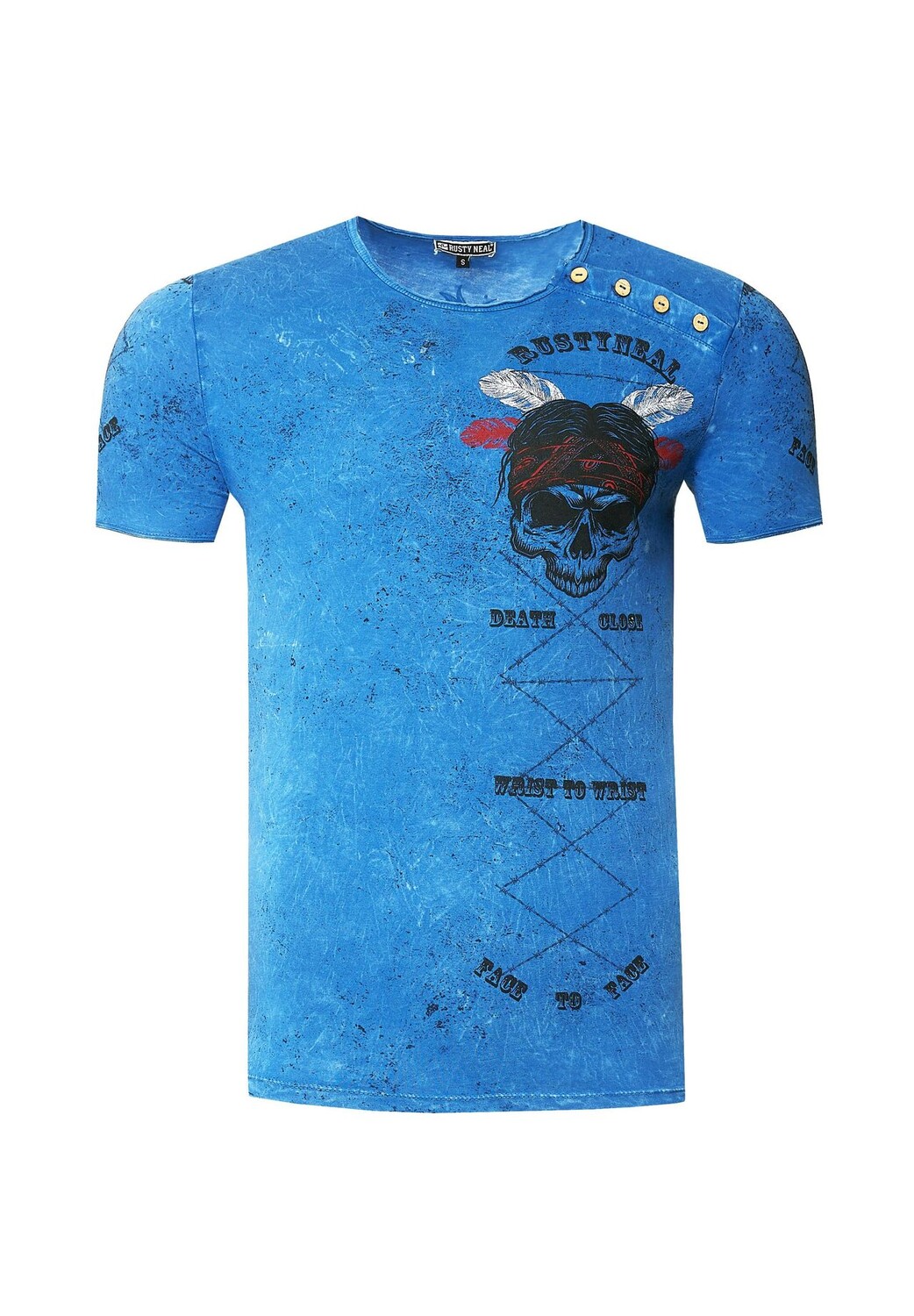 Футболка с выцветшим принтом RUSTY NEAL, синий
Футболка с выцветшим принтом RUSTY NEAL, синий