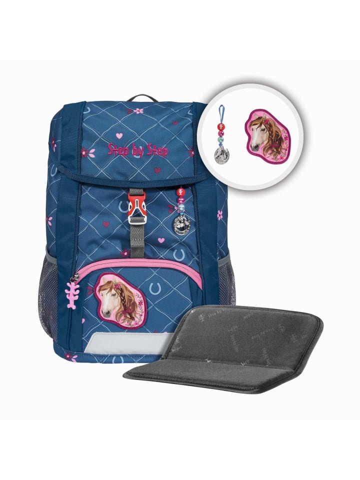 Step by Step Детский рюкзак-комплект "Лошадь Лима", 3 предмета, синий
Step by Step Детский рюкзак-комплект "Лошадь Лима", 3 предмета, синий