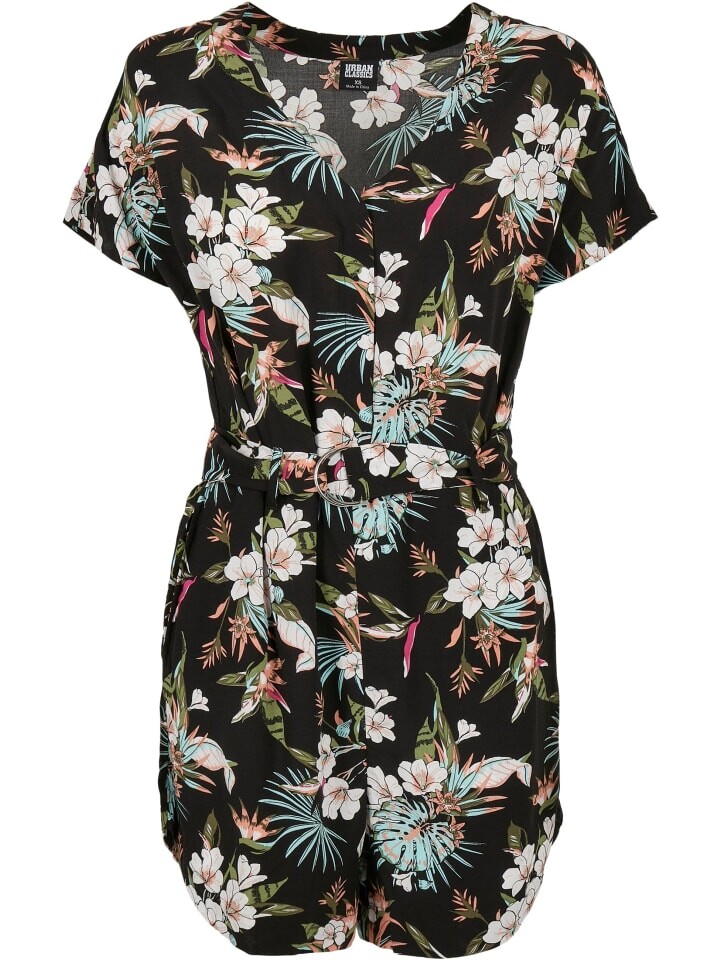 Комбинезон Urban Classics, цвет black tropical
Комбинезон Urban Classics, цвет black tropical