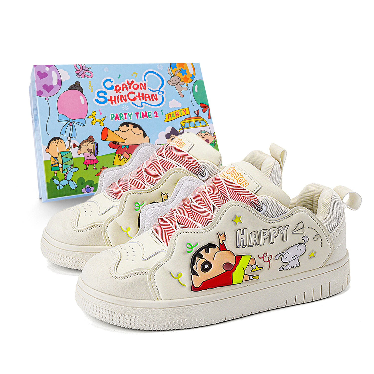 Crayon Shinchan Скользоустойчивые дышащие низкие скейтерские кроссовки с эффектом увеличения роста унисекс Vanilla Ecru, цвет Vanilla Ecru
Crayon Shinchan Скользоустойчивые дышащие низкие скейтерские кроссовки с эффектом увеличения роста унисекс Vanilla Ecru, цвет Vanilla Ecru