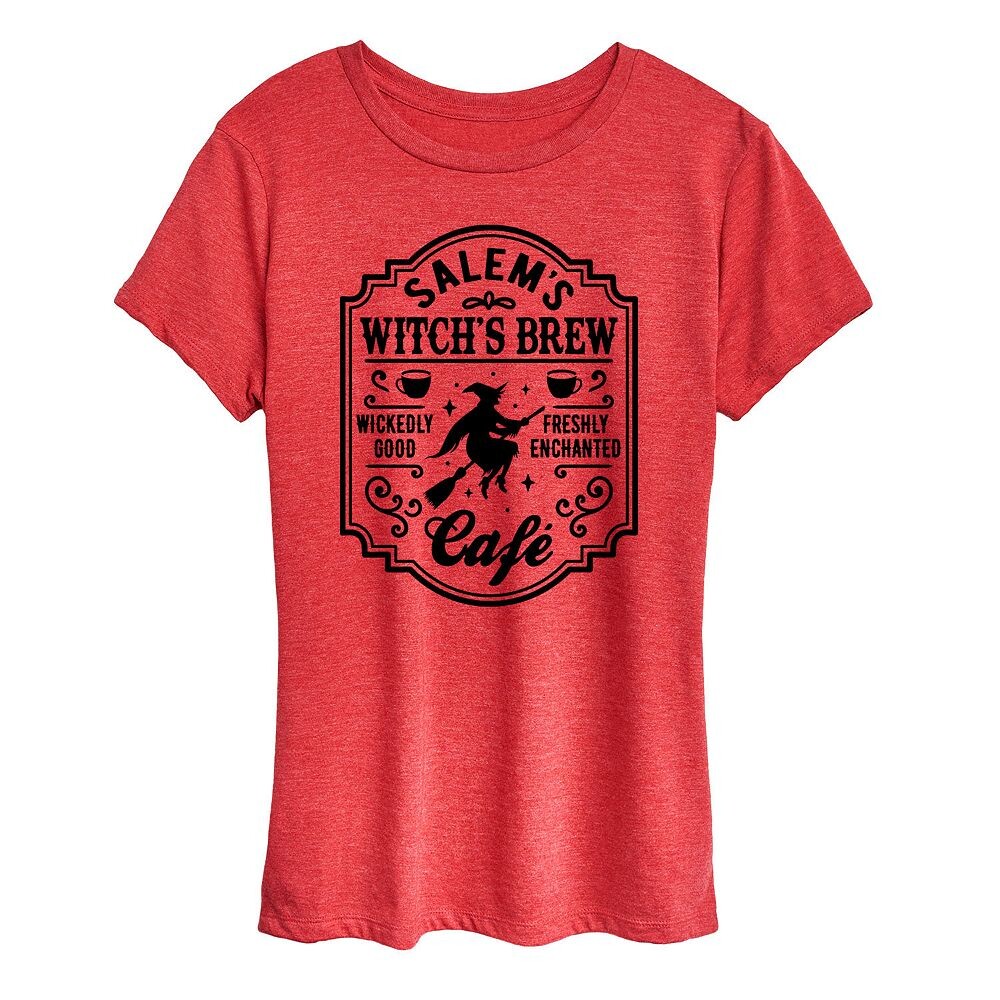 Женская футболка Salems Witchs Brew Cafe на Хэллоуин Licensed Character, красный
Женская футболка Salems Witchs Brew Cafe на Хэллоуин Licensed Character, красный