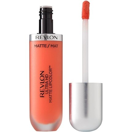 Ultra Hd Matte Lipcolor Бархатистая легкая матовая жидкая помада красного/кораллового цвета Flirtation, Revlon
Ultra Hd Matte Lipcolor Бархатистая легкая матовая жидкая помада красного/кораллового цвета Flirtation, Revlon