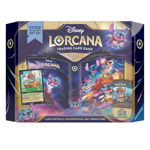 Карточная игра Disney Lorcana: Azurite Sea – Stitch Collectors Gift Set
Карточная игра Disney Lorcana: Azurite Sea – Stitch Collectors Gift Set