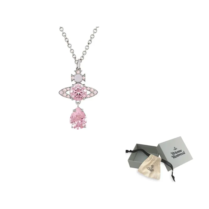 Vivienne Westwood Латунное ожерелье Women's Platinum/Milk Pink
Vivienne Westwood Латунное ожерелье Women's Platinum/Milk Pink