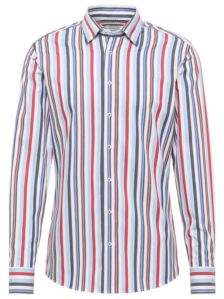 Eterna Приталенная рубашка цвета паприки
Eterna Приталенная рубашка цвета паприки