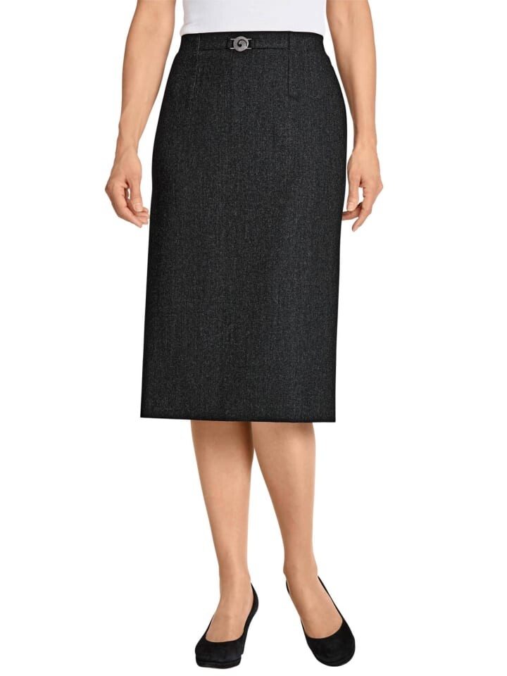 Юбка длиной до колена GOLDNER, цвет anthrazit/melange
Юбка длиной до колена GOLDNER, цвет anthrazit/melange