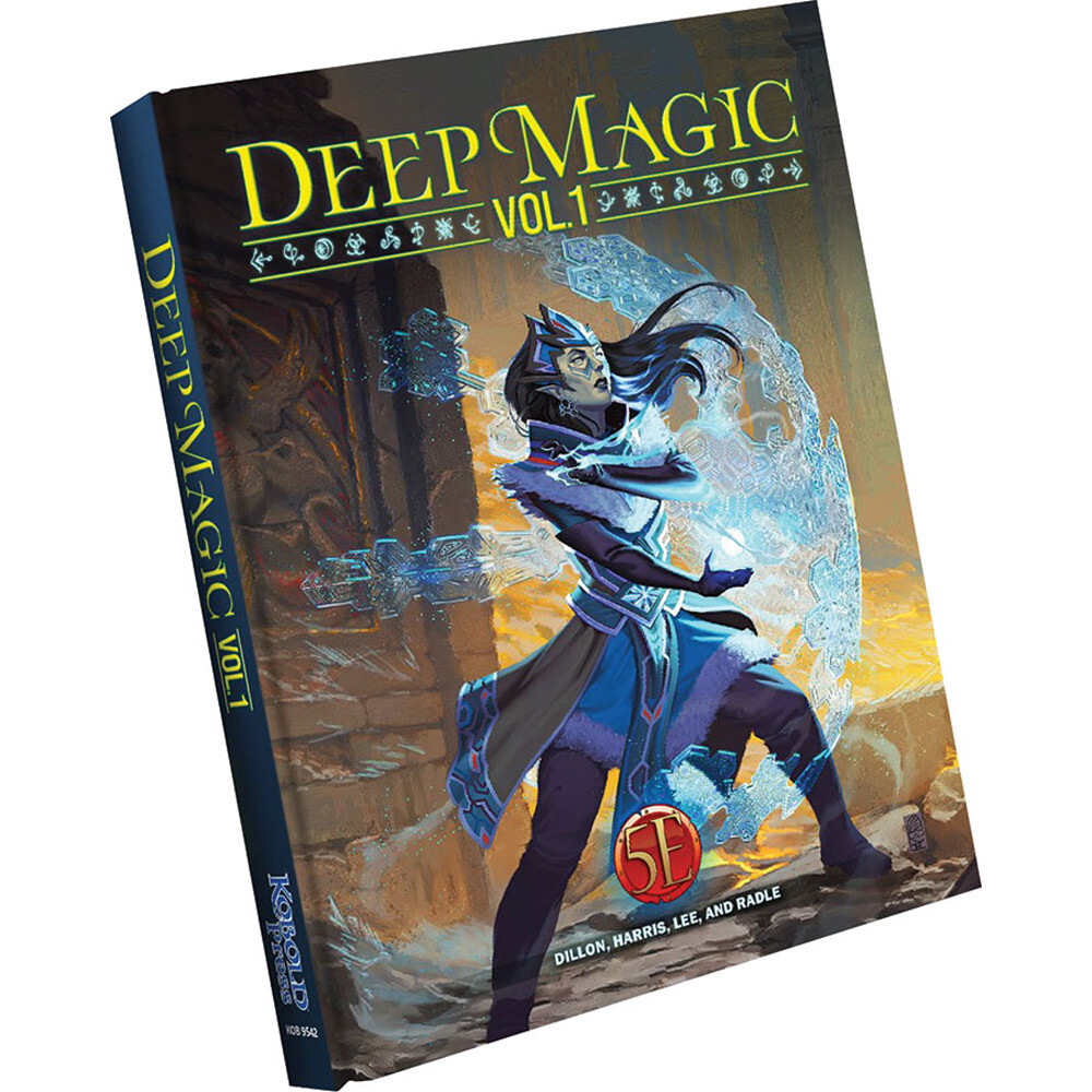 Ролевая игра Kobold Press Deep Magic: Vol 1 (D&D 5E Compatible)
Ролевая игра Kobold Press Deep Magic: Vol 1 (D&D 5E Compatible)