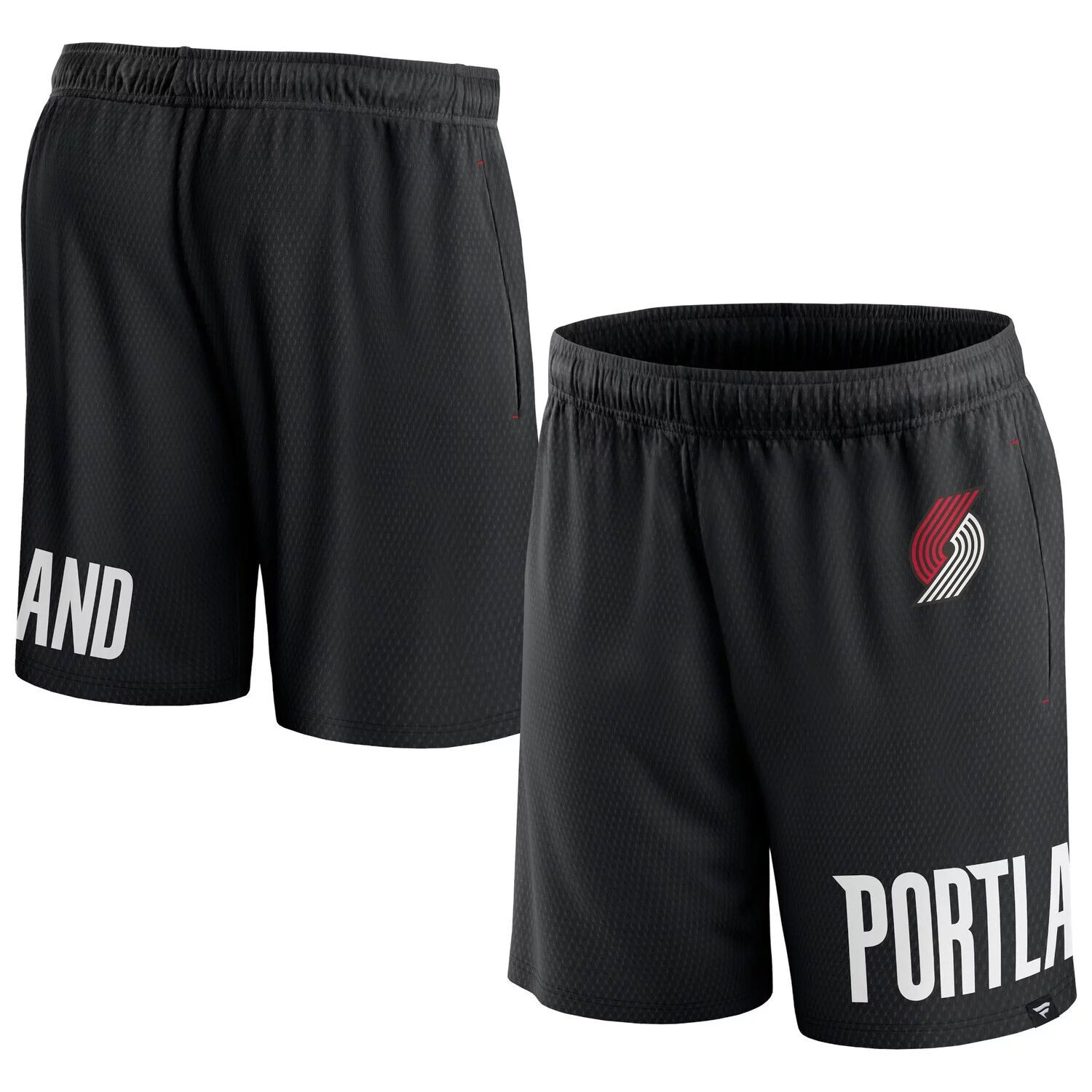 Мужские фирменные черные шорты Portland Trail Blazers Free Throw в сетку Fanatics
Мужские фирменные черные шорты Portland Trail Blazers Free Throw в сетку Fanatics