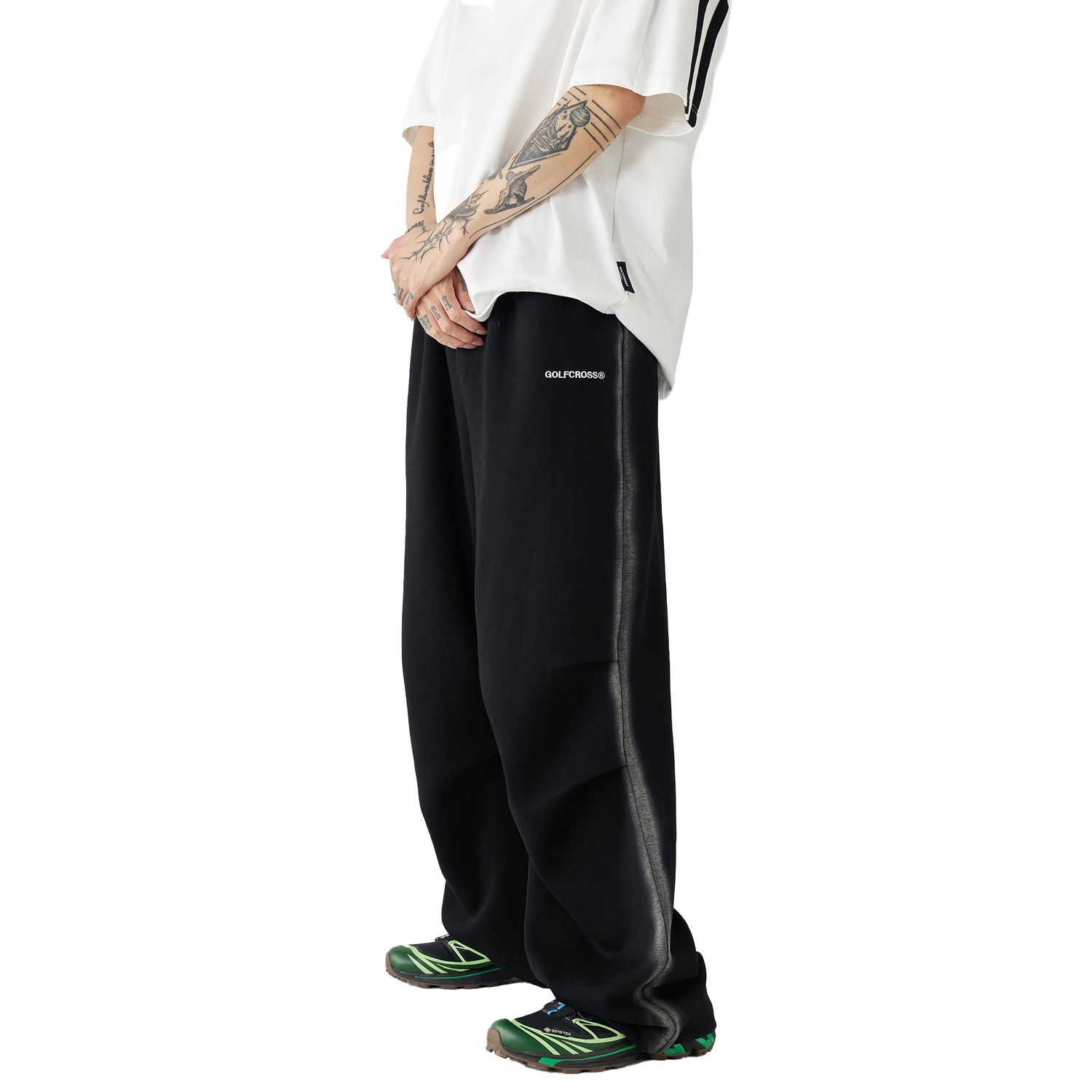 Повседневные брюки унисекс GOLFCROSS, черные
Повседневные брюки унисекс GOLFCROSS, черные