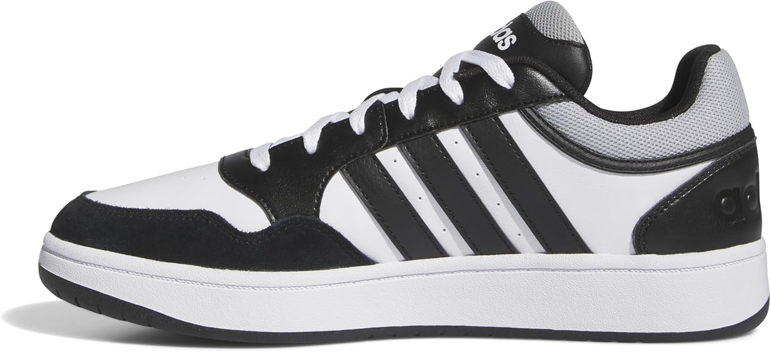 Мужские кроссовки adidas Hoops 3.0, белый/черный/серый
Мужские кроссовки adidas Hoops 3.0, белый/черный/серый