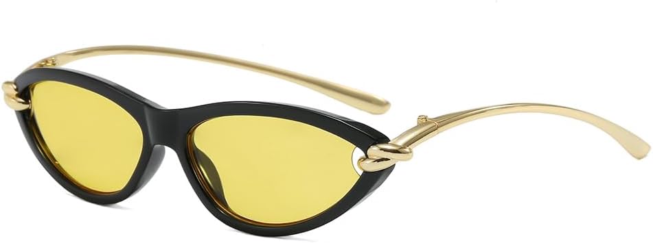 Овальные солнцезащитные очки «кошачий глаз» для женщин. Стильные ретро-дизайнерские женские солнцезащитные очки «кошачий глаз» в стиле 90-х. Модные узкие очки Azoxus, Black Frame Clear Yellow Lens
Овальные солнцезащитные очки «кошачий глаз» для женщин. Стильные ретро-дизайнерские женские солнцезащитные очки «кошачий глаз» в стиле 90-х. Модные узкие очки Azoxus, Black Frame Clear Yellow Lens