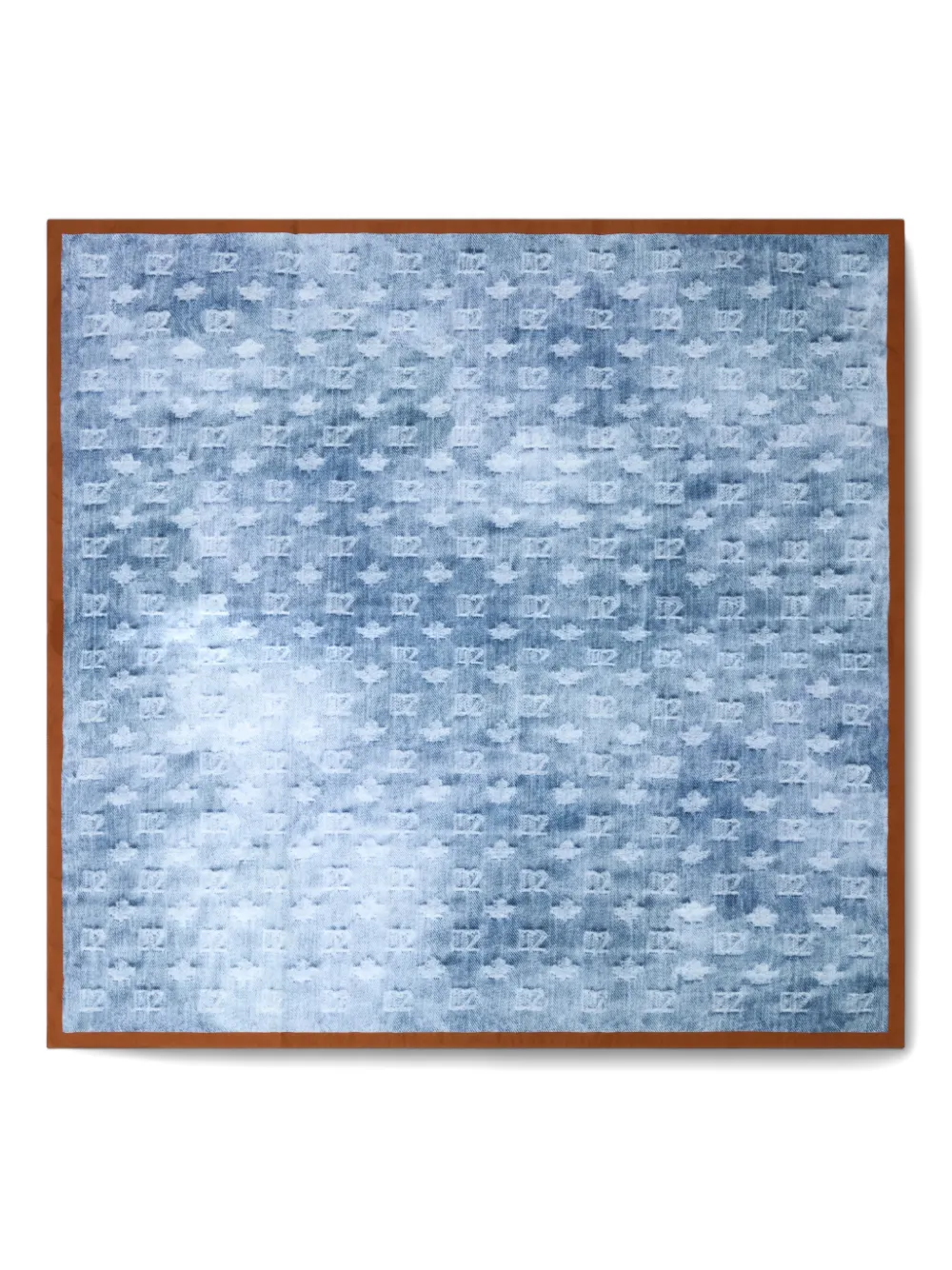 Шарф с монограммой Dsquared2, синий
Шарф с монограммой Dsquared2, синий