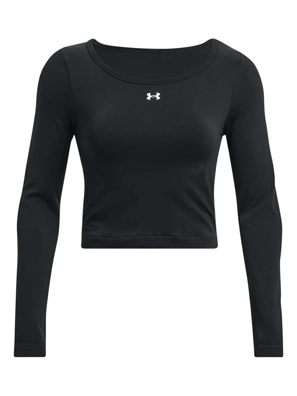 Бесшовный компрессионный топ с длинными рукавами Under Armour, черный
Бесшовный компрессионный топ с длинными рукавами Under Armour, черный