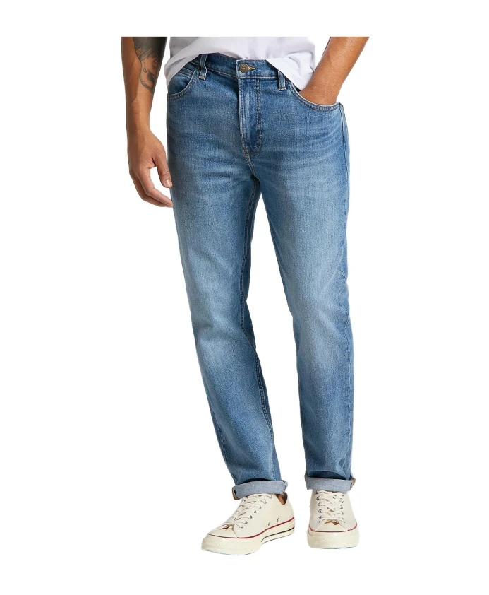 Синие прямые джинсы весна/лето Lee, синий
Синие прямые джинсы весна/лето Lee, синий