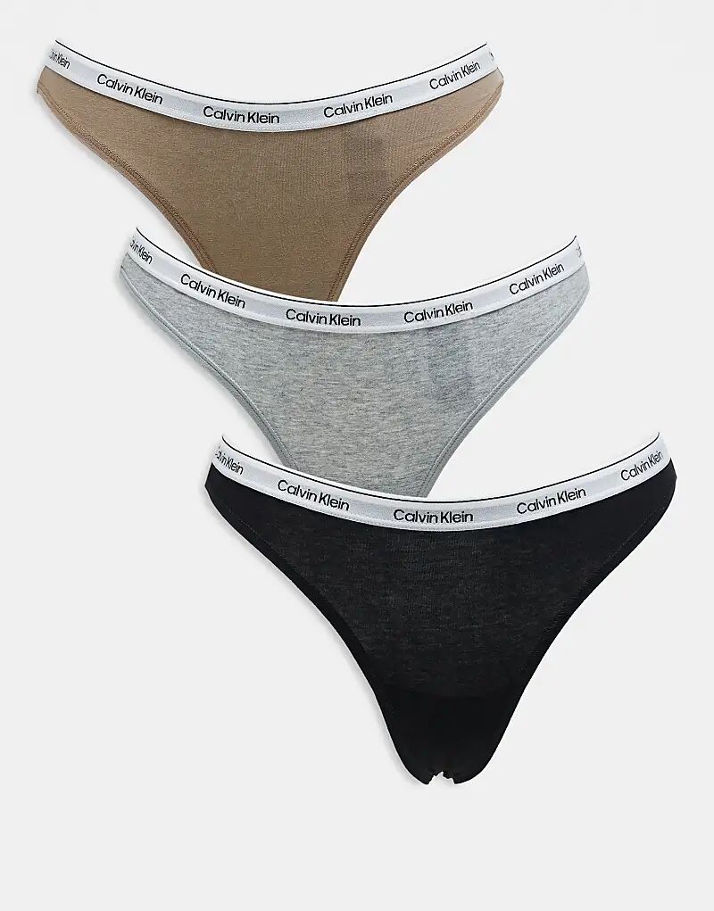 Комплект из 3 трусиков-стрингов с логотипом Modern Logo, многоцветный Calvin Klein
Комплект из 3 трусиков-стрингов с логотипом Modern Logo, многоцветный Calvin Klein