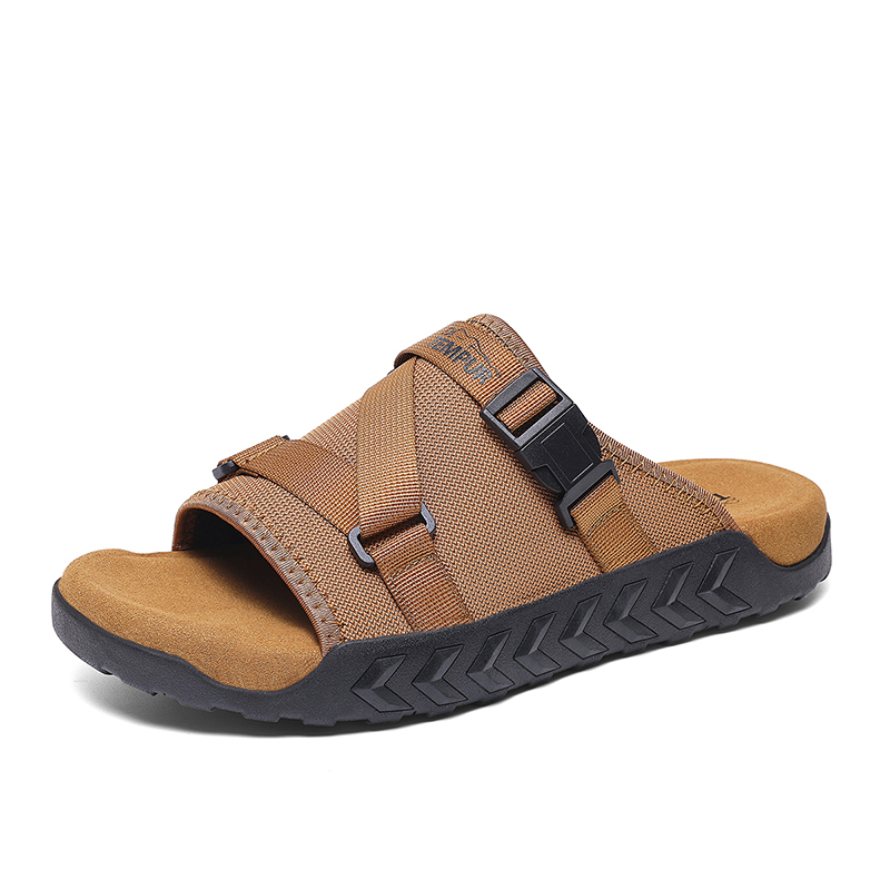 TEMPUR Тапочки-слайды мужские, пшеничные колоски, коричневые
TEMPUR Тапочки-слайды мужские, пшеничные колоски, коричневые