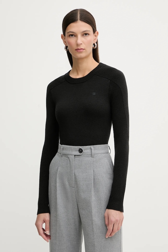 Шерстяной свитер G-Star, черный
Шерстяной свитер G-Star, черный