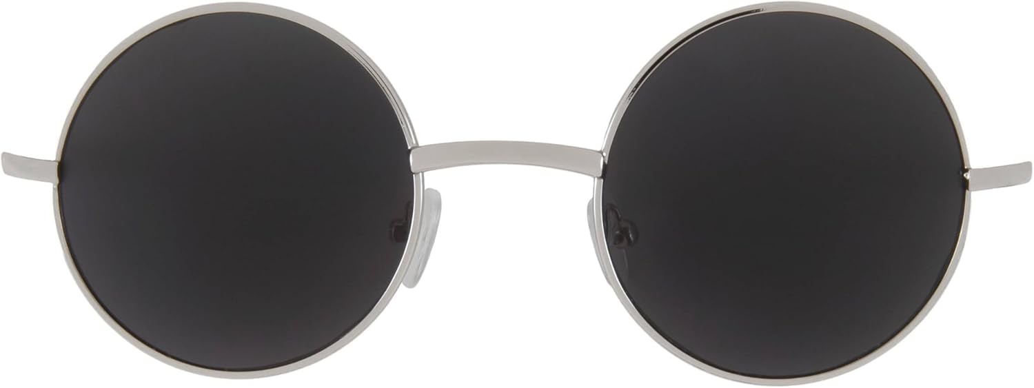 Круглые солнцезащитные очки OWL в металлической оправе, в стиле хиппи, с защитой от УФ-излучения UV400, поликарбонатные линзы, очки Джона Леннона для мужчин и женщин, Smoke Lens / Silver
Круглые солнцезащитные очки OWL в металлической оправе, в стиле хиппи, с защитой от УФ-излучения UV400, поликарбонатные линзы, очки Джона Леннона для мужчин и женщин, Smoke Lens / Silver