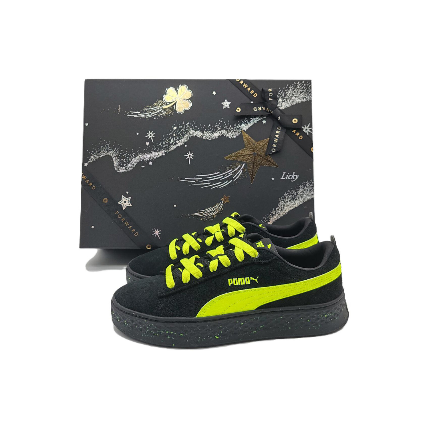 Кроссовки Puma Smash Platform Skateboarding Shoes Women's Low-top Black, черный
Кроссовки Puma Smash Platform Skateboarding Shoes Women's Low-top Black, черный