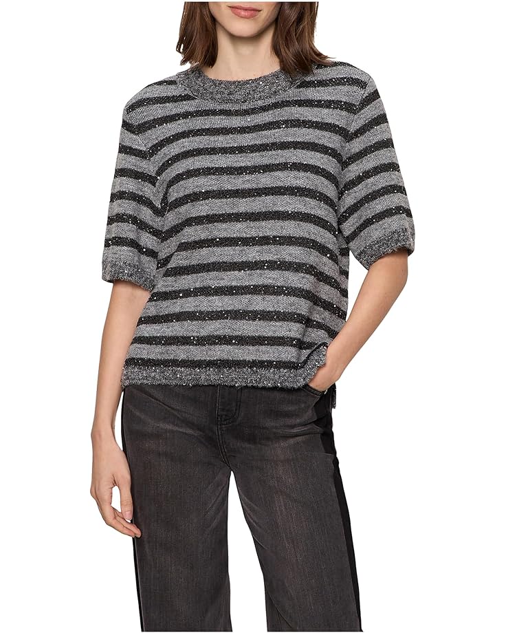 Женский свитер Sanctuary Short Sleeve Shine Sweater Tee, Grey W/Black
Женский свитер Sanctuary Short Sleeve Shine Sweater Tee, Grey W/Black