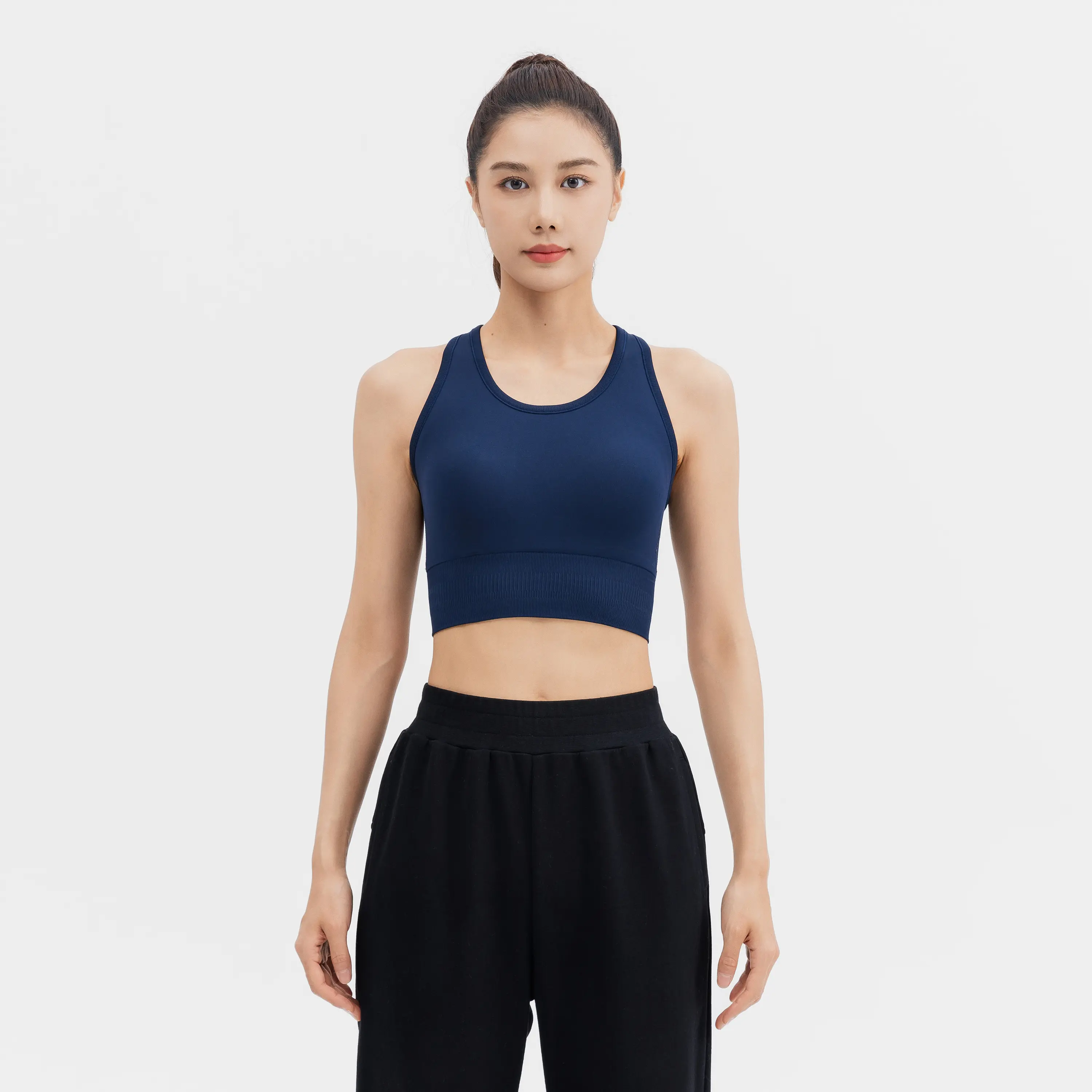 Женский спортивный топ Decathlon для низкой нагрузки с майкой-борцовкой серо-голубого цвета
Женский спортивный топ Decathlon для низкой нагрузки с майкой-борцовкой серо-голубого цвета